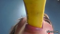 Nasty cutie was taken in anal nuthouse for harsh therapy