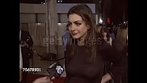 Anne Hathaway in her infamous see-through top