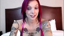 Milf with Chest Tattoos baiting on cam - camgirls720.com