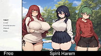 Spirit Harem (free game itchio) Visual Novel