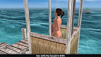 English Sex Story - Sex with My step-Cousin's Wife With fun in the beach