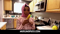 Curvy Ebony In Hijab Rides Like A Pro- Lily Starfire