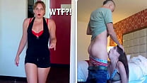 Wife Walks in On Teen Sucking Husband’s Cock. Featuring Brooke Johnson & SexySpunkyGirl