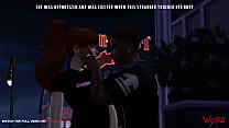 REDHEAD HAVING SEX IN THE ALLEY WITH AN UNKNOWN MAN