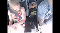 Naked on The Road — www.girls4cock.com