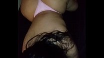 Big Latina Booty Twerking While Sucking Dick