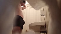 Sexy boy solo masturbation at working day (hidden cam)