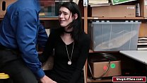 Ivy Aura caught shoplifting and gots her tight pussy fucked by dick