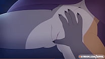 Yiff wolf sex in the woods animation
