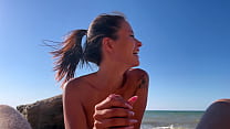 Dating On A Nudist Beach Turned Into Sex. Full In SHEER