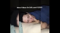 Latina teen takes nap with dick in her mouth