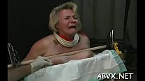 Breasty older bondage porn