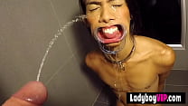 Very nasty fetish session with a luxury asian shemale slut