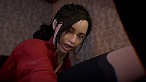 RE Village - Rosemary Winters, Ada Wong, Claire Redfield - Futanari and lesbian compilation