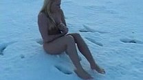 Lindsay in the snow