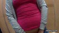 Adorable czech teen was tempted in the shopping centre and reamed in pov