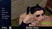 Bimbo Virus (free game itchio) Visual Novel