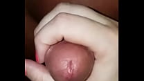 Ex playing with my cock