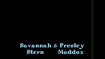 Savannah Stern & Presley Maddox give a deepthroat BJ