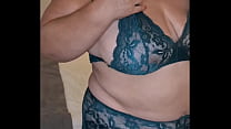 She is so sexy in that Lingerie. Her saggy big tits and fat ass.