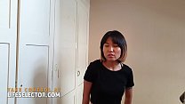 Pierced titted thai Xiaoyu Li gets banged in POV