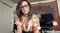 Helena Price consoles her stepson by taking his cock and sticking it in her pussy!
