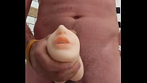Huge cumshot from my new toy