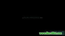 Sexy masseuse gives oiled nuru massage 25