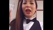 Japanese Waitress Blowjobs And Cum Swallow