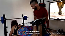 I fuck my stepmom in the home gym