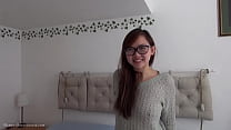Cute busty geeky asian exgf homemad fuck
