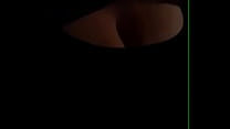 Pulling down shirt in slow motion, tits