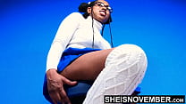 2022 Black Actress Sheisnovember Lashawn Mosley Spread Big Butt Hole During Photography Session, Modeling Her Petite Body, Hot Butt Cheeks, Posing Perfect Young Brown Ass Out, Winks Her Sweet Asshole Closeup, Stuck In Buttocks by Msnovember