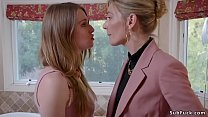 Step sisters Mona Wales and Ashley Lane quarrel about will but lawyer Tommy Pistol put them in bondage and with big dick fuck their cunts and throats