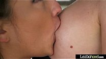 Lovely Girls (Stacey Levine & Amara Romani) In Lesbian Sex Scene On Cam video-28
