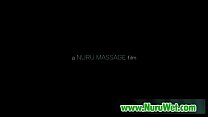 hot masseuse gives nuru pleasure - AshHollywood & BrooklynChase