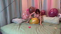 Trying to Pop a Tuftex 17 inch Balloon