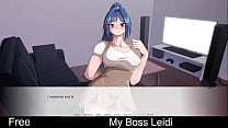 My Boss Leidi  (Free Steam Demo Game) Visual Novel