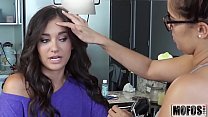 Hot Brunette Scouts a Stranger video starring Gia Paige - Mofos.com