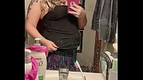 Pornstar Whitney Morgan and her big belly (she is now a bbw and getting fatter)