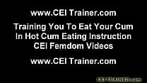 CEI Cum Eating Domination and Femdom Vids