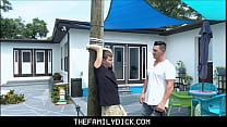 Hot Stud Family Fucks His Cute Young Twink While Tied To Tree