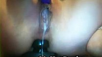 Butt plugged til i squirt
