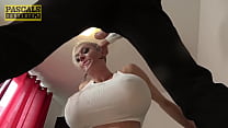 Babe With Massive Tits Roughly Fucked