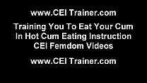 Eat your cum or pay the price CEI