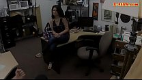 Cuban chick gets smashed at the pawnshop