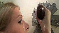 Swallowing Cum at a Glory Hole