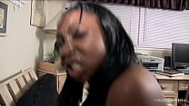 The ebony with a big ass loves fucking her neighbor because he has a BBC