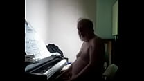 Nude Organ Toccata Played in Piano