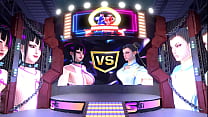 Strip Fighter 6, Juri VS Chun-Li